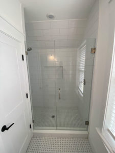 large shower