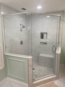 large shower