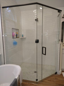 large shower
